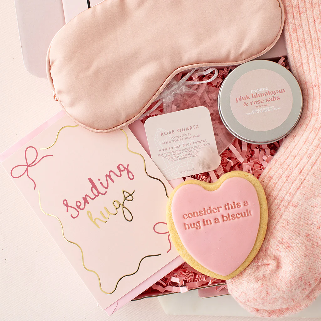 Sending Hugs | Ready To Go Letterbox Treatbox - Image 2