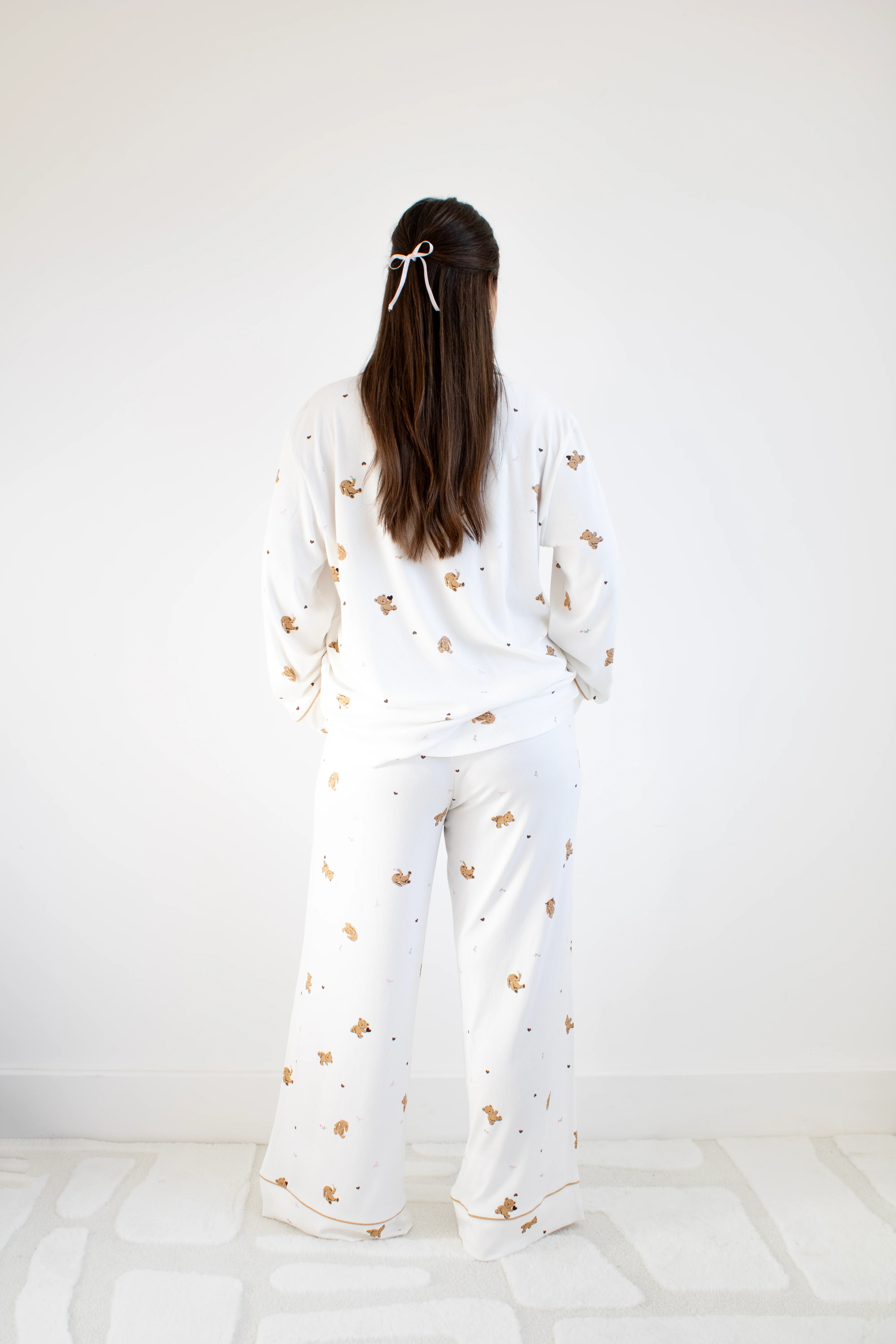 Comfort Collective Beary Cosy Ribbed Pyjama Set - Image 5