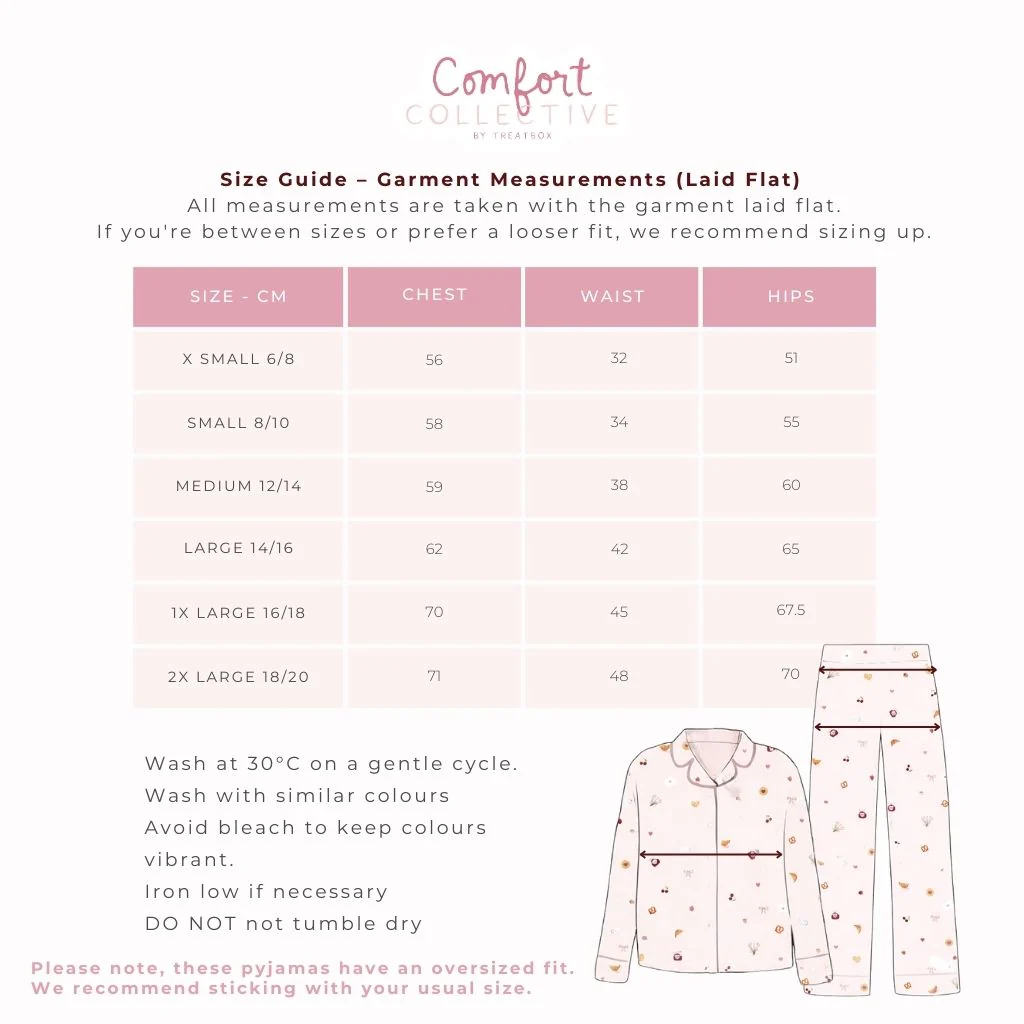 Comfort Collective Breakfast in Bed Ribbed Pyjama Set - Image 8