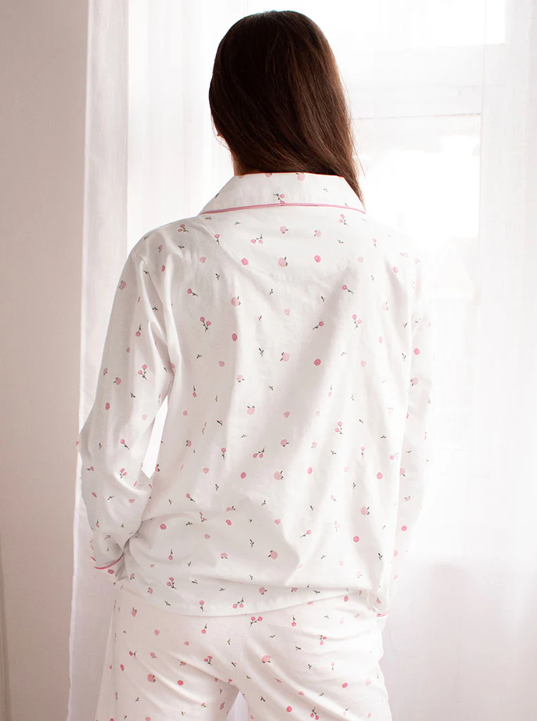 Comfort Collective Ditsy Flower Print Pyjama Set - Image 9