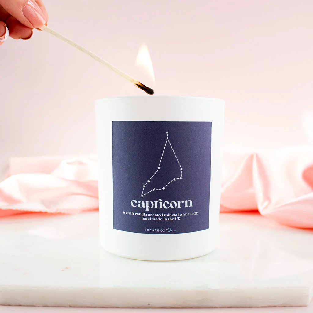 Personalised Star Sign French Vanilla Scented Candle - Image 9