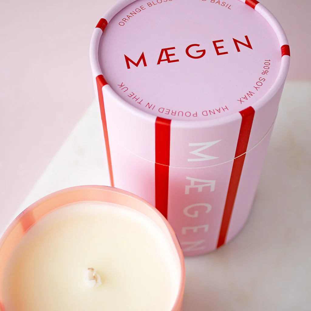 Maegen Orange Blossom & Basil Soy Candle - Image 3