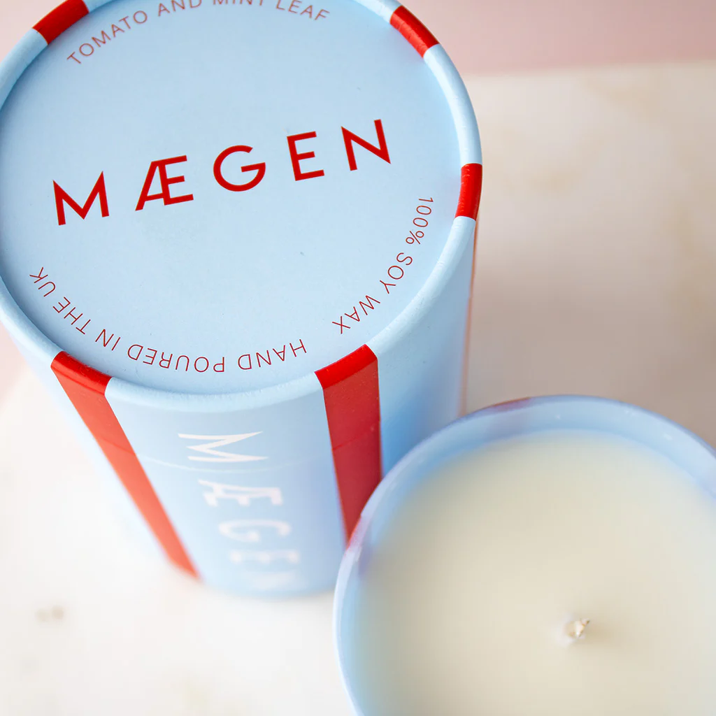 Maegen Tomato & Mint Leaf Soy Candle