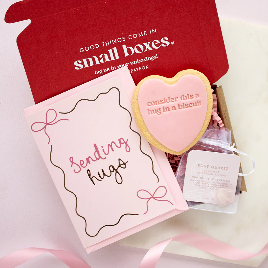 Mini Sending Hugs | Ready to Go Letterbox TreatBox