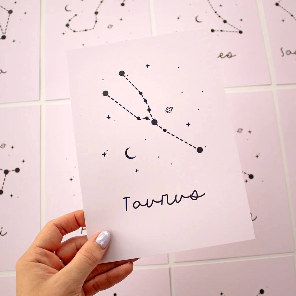 PINK Personal Star Sign Print - Image 11