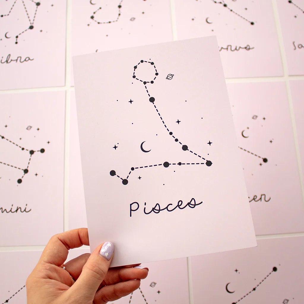 PINK Personal Star Sign Print - Image 16