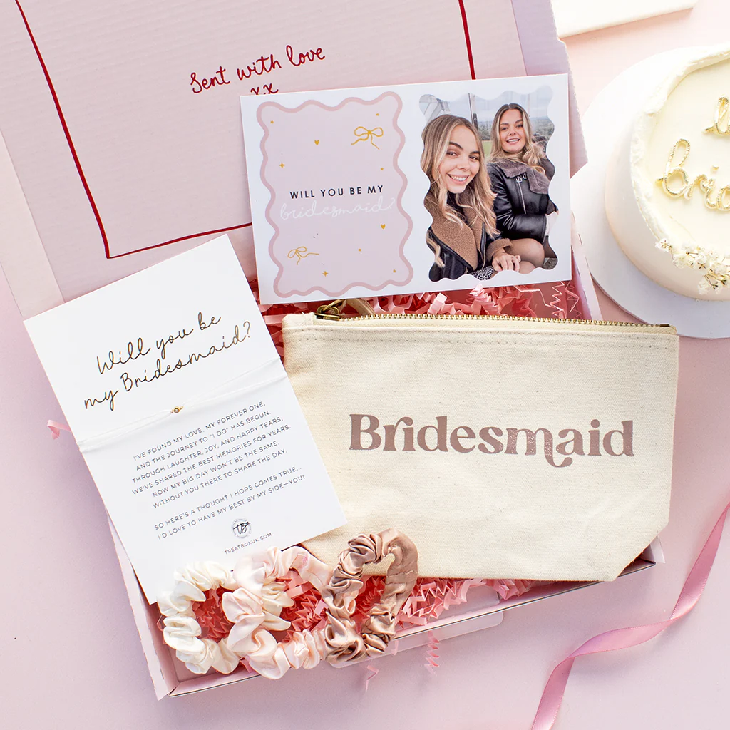 Personalised Bridesmaid / Maid Of Honour Proposal Box | Ready to Go Letterbox TreatBox