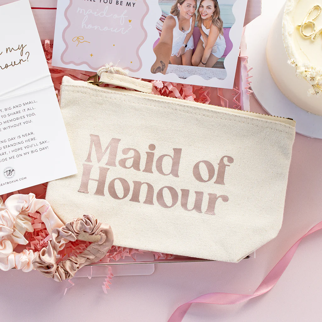 Personalised Bridesmaid / Maid Of Honour Proposal Box | Ready to Go Letterbox TreatBox - Image 4