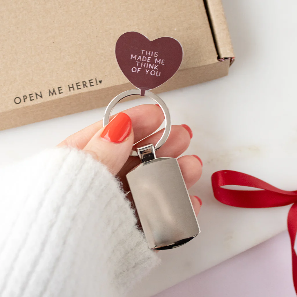 Personalised Song Code Metal Keyring - Image 2