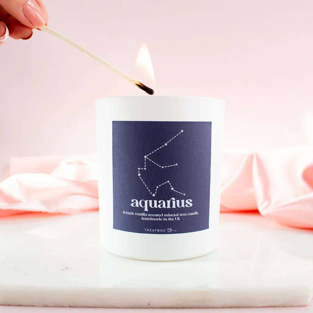 Personalised Star Sign French Vanilla Candle | Add on - Image 7
